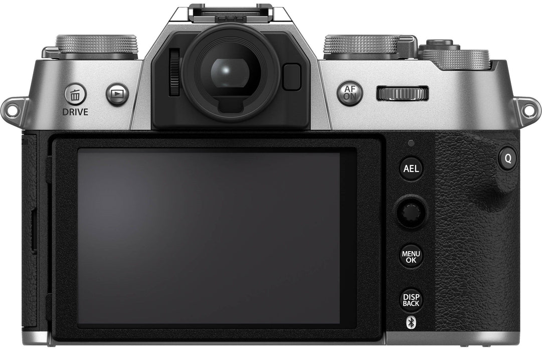 Безогледален фотоапарат Fujifilm - X-T50, XC 15-45 mm, Silver