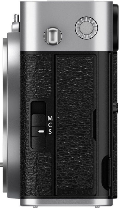 Безогледален фотоапарат Fujifilm - X-E5, сребрист
