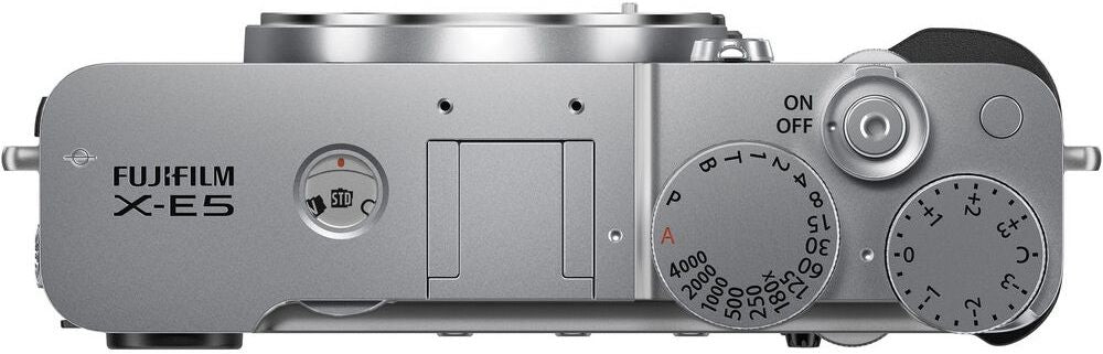 Безогледален фотоапарат Fujifilm - X-E5, сребрист