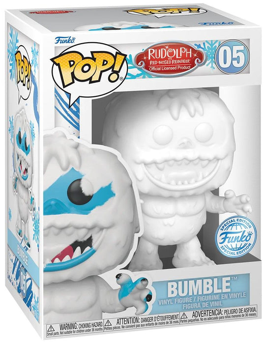Фигура Funko POP! Animation: Rudolph the Red Nosed Reindeer - Bumble (D.I.Y.) (Special Edition) #05
