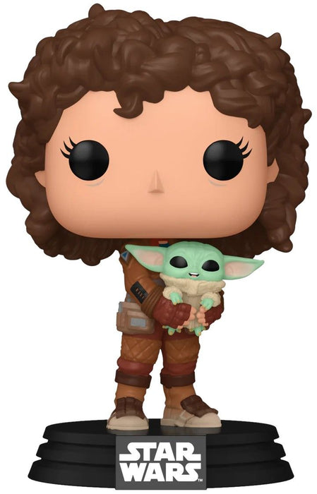 Фигура Funko POP! Television: The Mandalorian - Peli Motto with Grogu #665