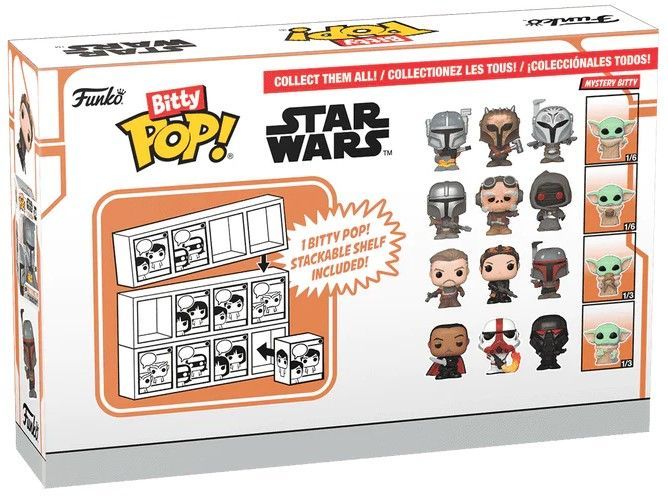 Комплект мини фигури Funko Bitty POP! Television: The Mandalorian - 4-Pack (Series 3)
