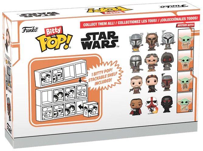 Комплект мини фигури Funko Bitty POP! Television: The Mandalorian - 4-Pack (Series 1)