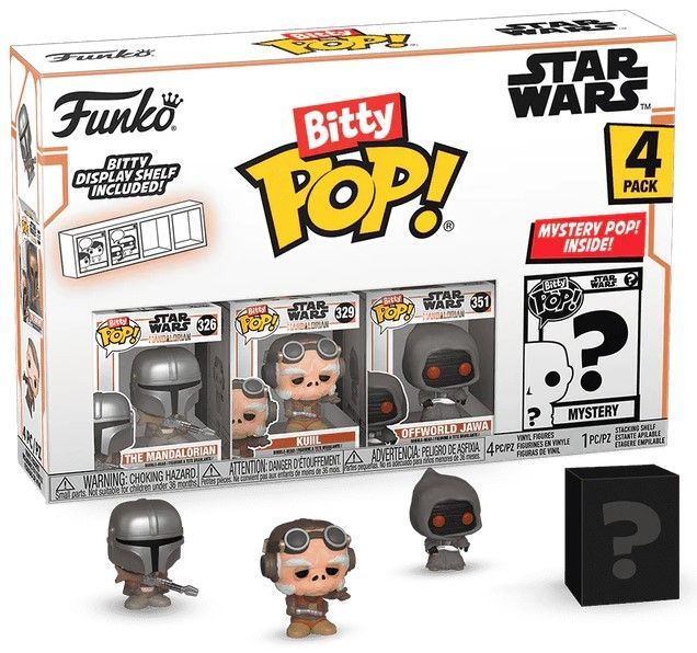 Комплект мини фигури Funko Bitty POP! Television: The Mandalorian - 4-Pack (Series 2)
