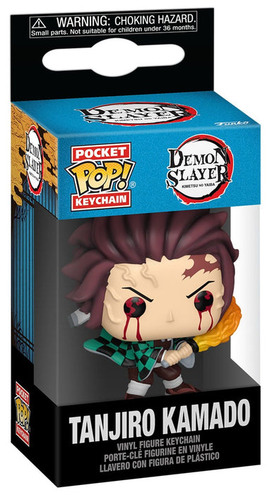 Ключодържател Funko Pocket POP! Animation: Demon Slayer - Tanjiro Kamado (Sun Breathing)