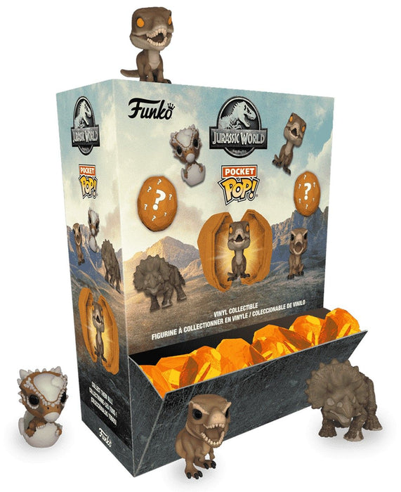 Мини фигура Funko Pocket POP! Amber: Jurassic World - Mystery Blind Bag