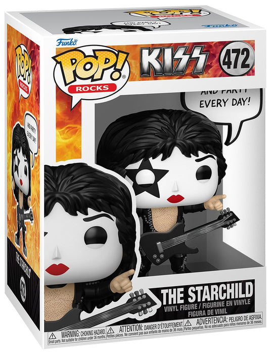 Фигура Funko POP! Rocks: Kiss - The Starchild (Rock & Roll All Night) #472