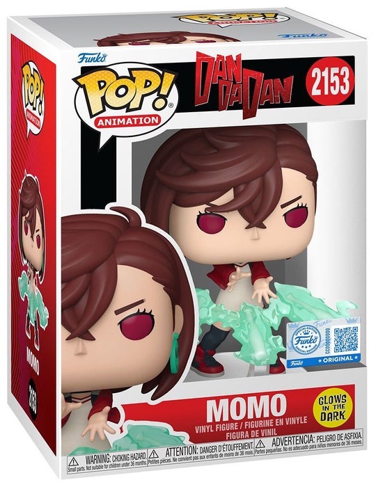 Фигура Funko POP! Animation: Dan Da Dan - Momo (Glows in The Dark) (Special Edition) #2153