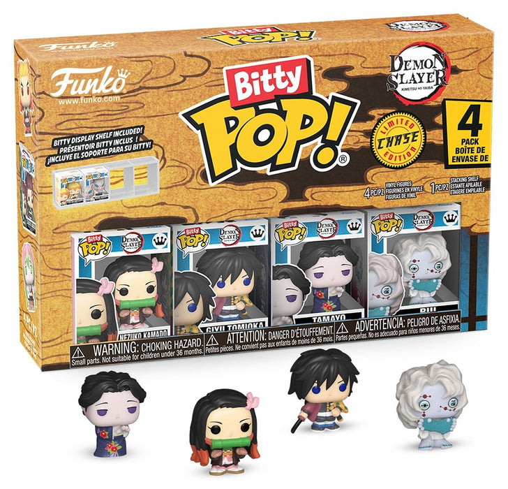 Комплект мини фигури Funko Bitty POP! Animation: Demon Slayer - 4 Pack (Series 2)