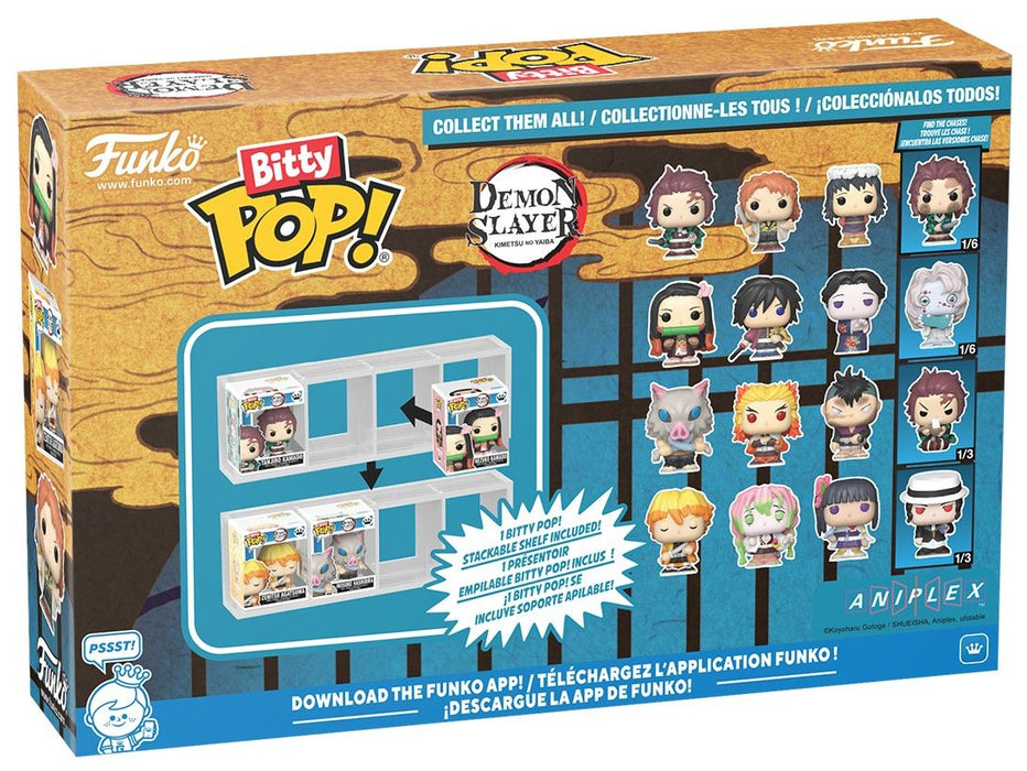 Комплект мини фигури Funko Bitty POP! Animation: Demon Slayer - 4 Pack (Series 1)
