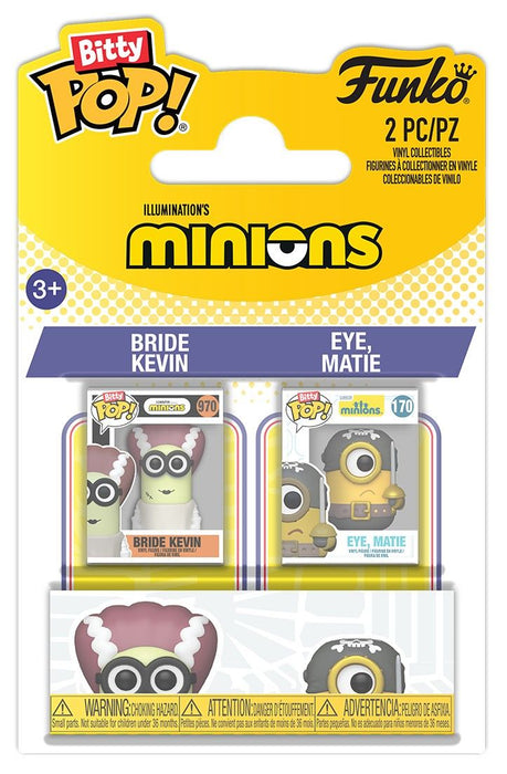 Комплект мини фигури Funko Bitty POP! Animation: Minions - Bride Kevin & Eye