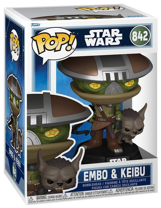 Фигура Funko POP! Star Wars: Star Wars - Embo & Keibu #842