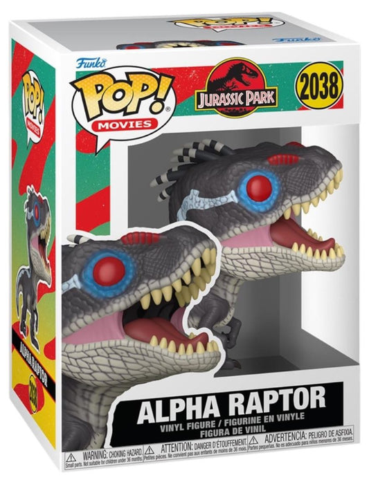 Фигура Funko POP! Movies: Jurrasic Park - Alpha Raptor #2038