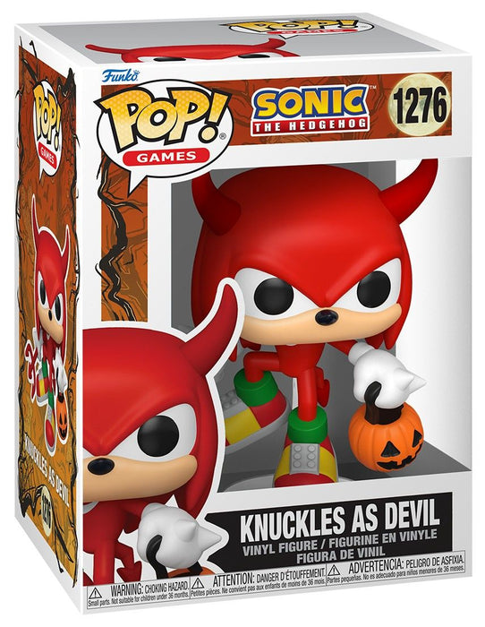 Фигура Funko POP! Games: Sonic The Hedgehog - Knuckles as Devil #1276