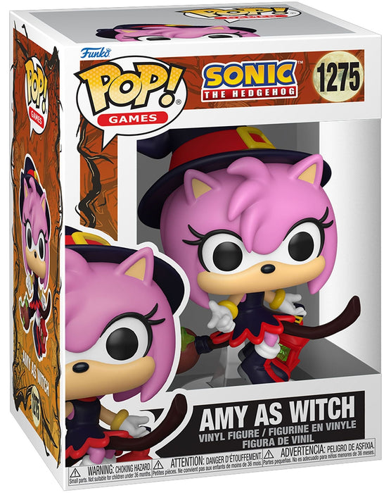 Фигура Funko POP! Games: Sonic The Hedgehog - Amy as Witch #1275