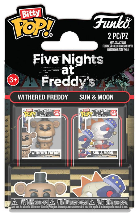 Комплект мини фигури Funko Bitty POP! Games: Five Nights at Freddy's - Freddy & Sun/Moon