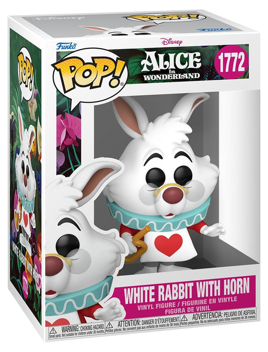 Фигура Funko POP! Disney: Alice in Wonderland - White Rabbit with Horn #1772
