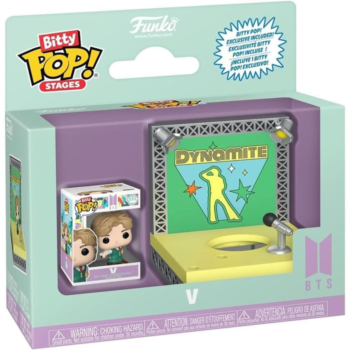 Mини фигура Funko Bitty POP! Stages: BTS - V (Dynamite)