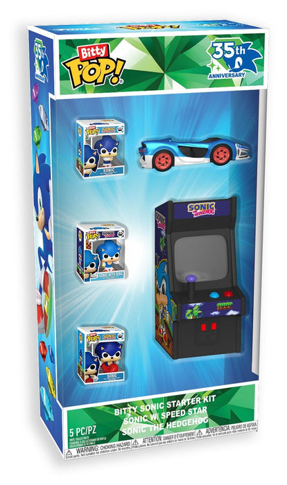 Комплект Funko Bitty POP! Games: Sonic The Hedgehog - Sonic with Speed Star