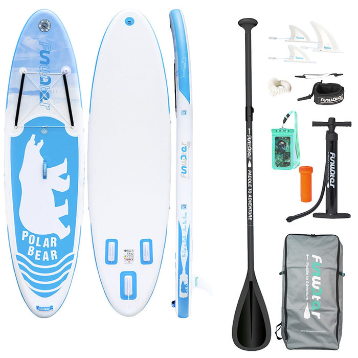 Дъска за SUP FunWater SUPFW07A 3,2 м (синя)