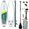 Дъска за SUP FunWater SUPFW69A 3,35 м (зелено-бяла)
