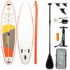Дъска за SUP FunWater SUPFW69B 3,35 м (оранжево-бяла)