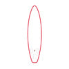 Дъска за SUP FunWater SUPFW69C 3,35 м (червено-бяла)