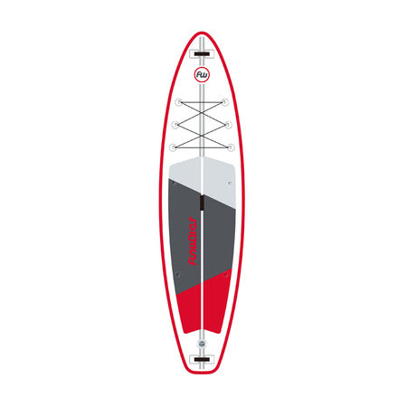Дъска за SUP FunWater SUPFW69C 3,35 м (червено-бяла)