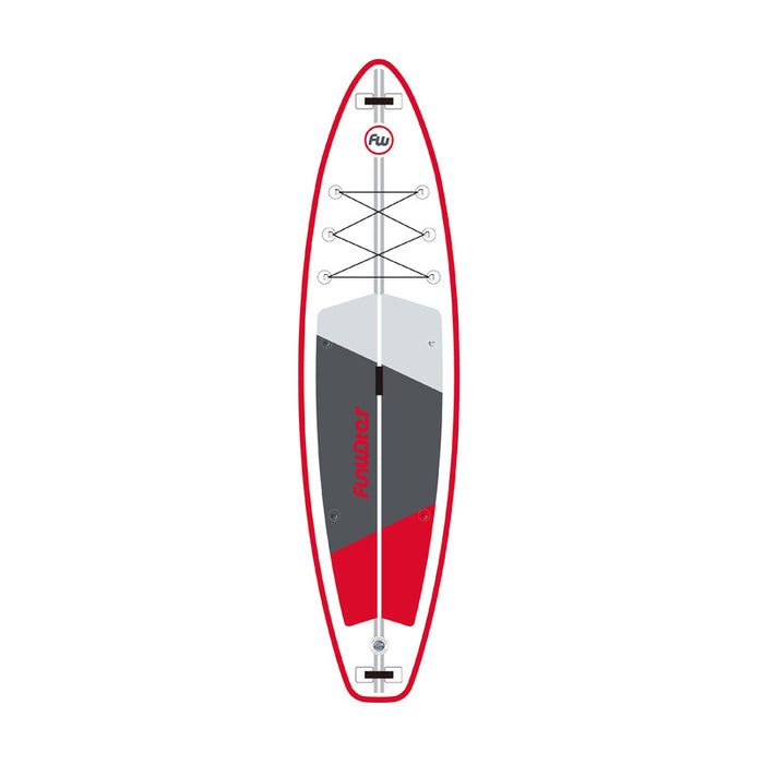 Дъска за SUP FunWater SUPFW69C 3,35 м (червено-бяла)