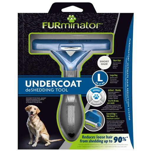FURminator - фурминатор за късокосмести кучета - L