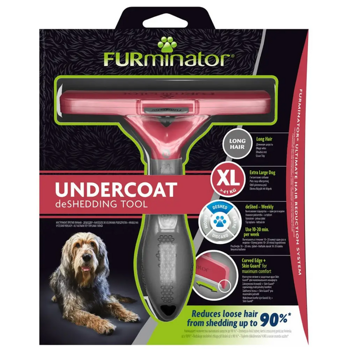 FURminator - фурминатор за дългокосмести кучета - XL