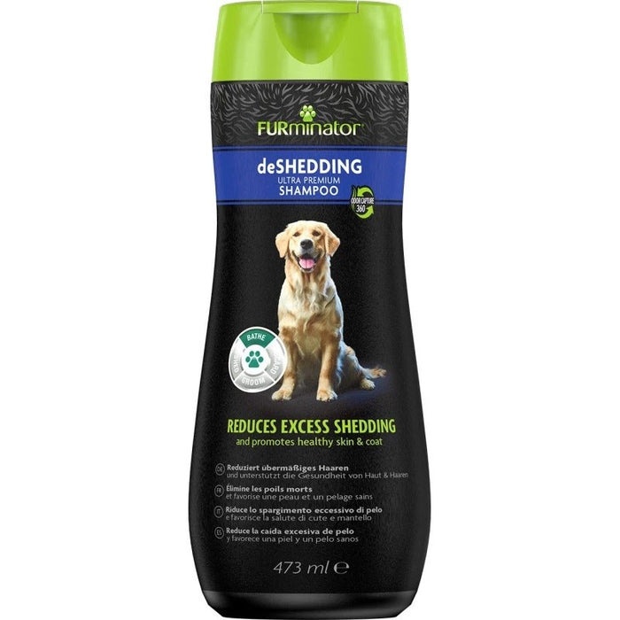 FURminator deShedding Ultra Premium - шампоан за кучета - 473мл