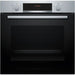 Фурна Bosch Serie 4 HBA514BS3 71 L 3400 W Черна Неръждаема
