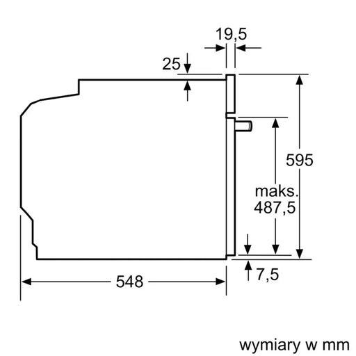 Фурна Bosch Serie 4 HQG572EB3 71 L 3600 W Черна