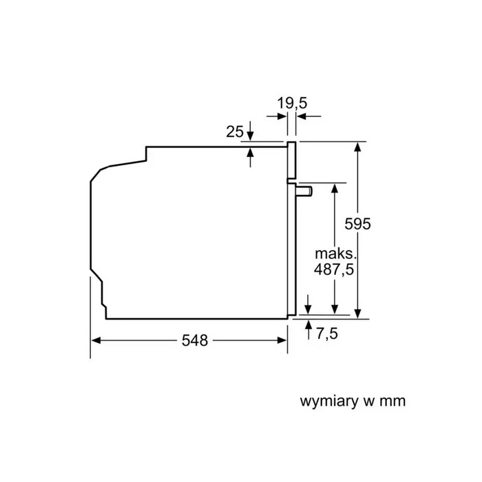 Фурна Bosch Serie 6 HBG537FB4 71 LA Черна