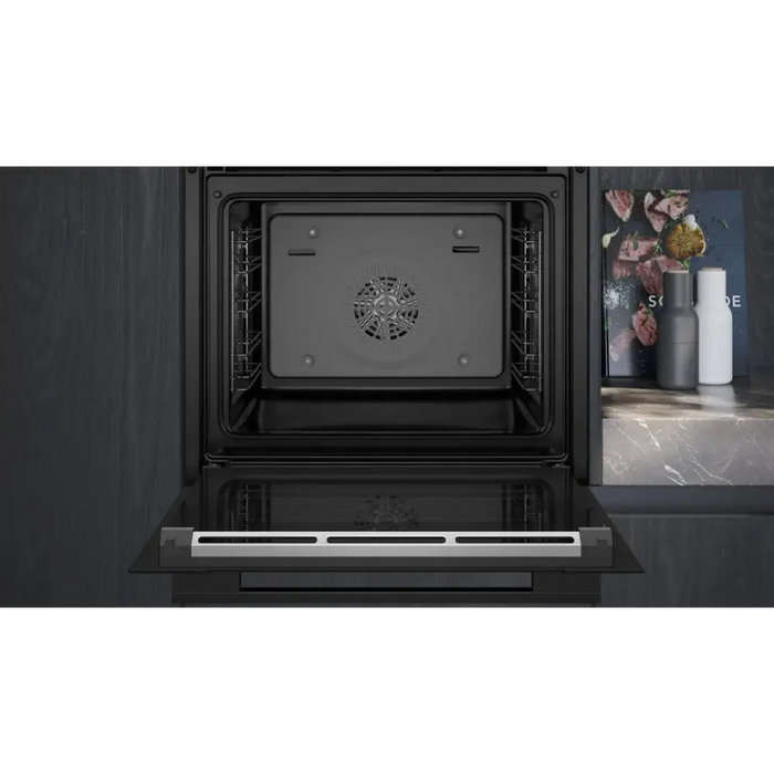 Фурна Siemens iQ700 HB734G1B1 71 L 3600 W Черна