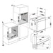 Фурнa за вграждане WHIRLPOOL WOI4S8PM0SBA 73 л Пиролиза А +