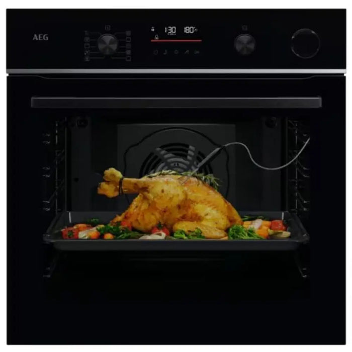 Фурна за вграждане AEG TR6PB531SB SenseCook със SteamCrisp