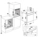 Фурна за вграждане Whirlpool OMSK58HU1SX Push бутони 71 А