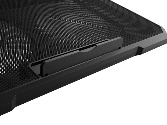 Охлаждаща подложка за лаптоп Fury Gunbai G3 14.1-17.3" с 2 вентилатора, RGB LED светлина, 2 USB порта