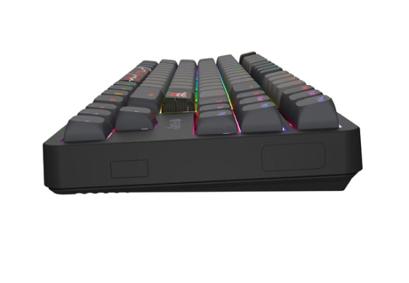 Геймърска клавиатура Fury Kanabo K6, US layout, магнитна подсветка, механична, черно-сива