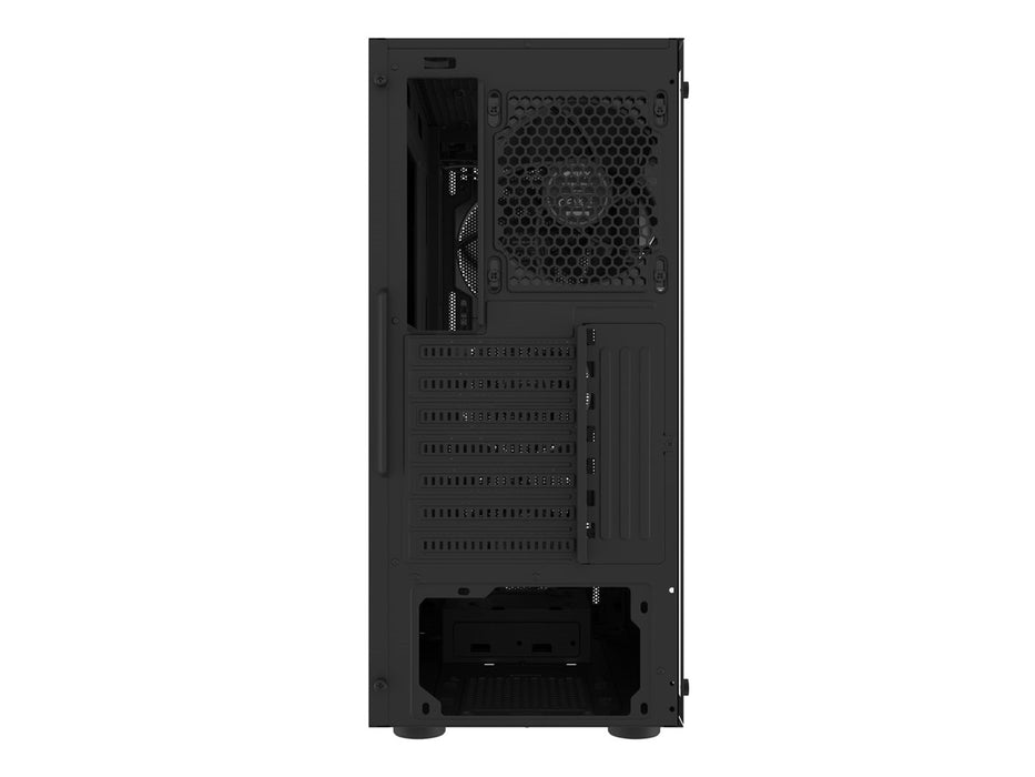 Кутия FURY SHOBO SH8F MIDI TOWER с прозорец, черна