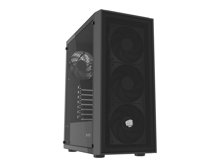 Кутия FURY SHOBO SH8F MIDI TOWER с прозорец, черна
