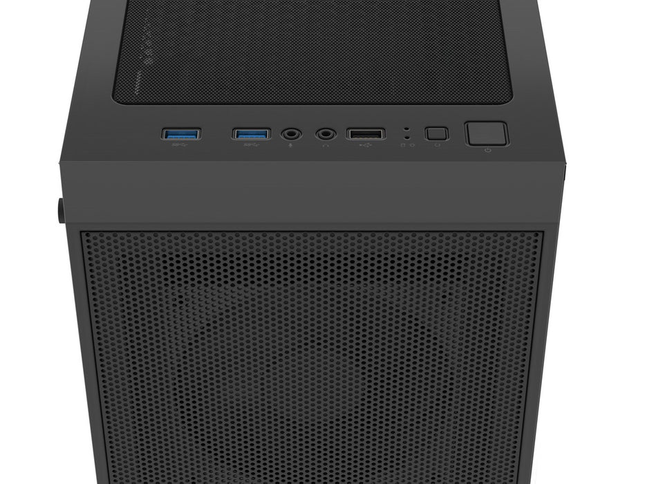 Кутия FURY SHOBO SH8F MIDI TOWER с прозорец, черна