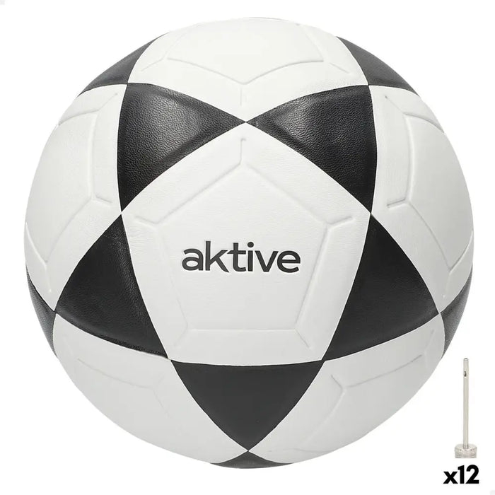 Футболна Топка Aktive Размер 4 20 x 20 x 20 cm 12 броя