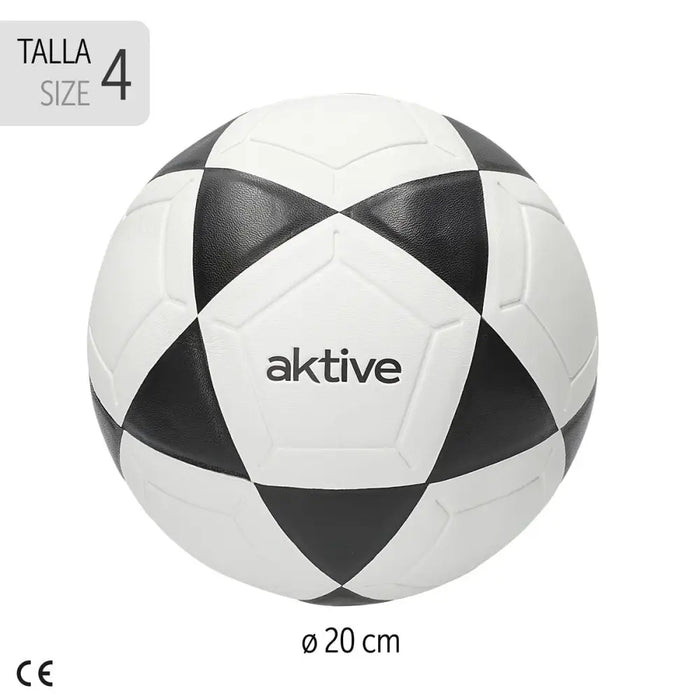 Футболна Топка Aktive Размер 4 20 x 20 x 20 cm 12 броя