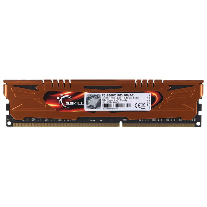 G.Skill 16GB PC3-12800 Kit модул памет 2 x 8 GB DDR3 1600