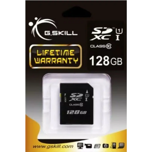 G.SKILL SDXC 128GB КЛАС 10 UHS-I