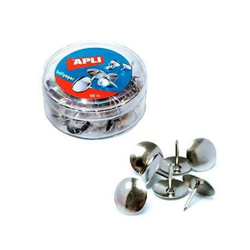 Габърчета Apli Сребрист никел (16 броя)