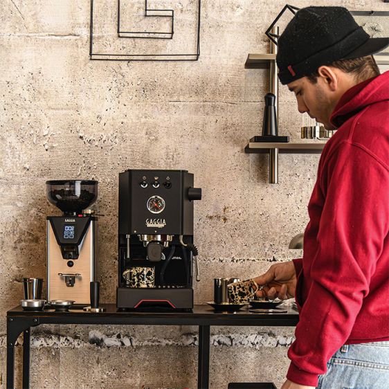 Кафемашина GAGGIA Classic UP Black Stainless-steel